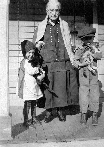 Emma (Layne) Stevens, Betty Stevens & Bill Stevens