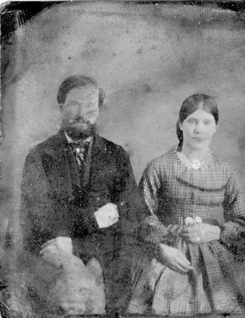 Morris Gibbons and Sarah (Sams) Gibbon -Philadelphia, Mo.