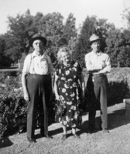 Walt Stevens, Mary (Holmes) Stevens, Tom Stevens