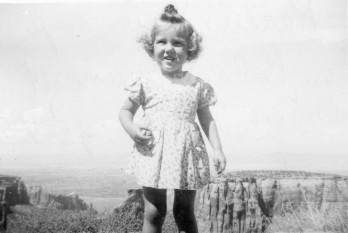 Karen Sue up in Colorado Monument Drive