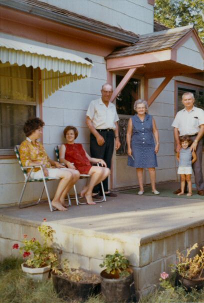 Dana Lou Sams, Karen (Sams) Krone, Vaden Sams, Charlotte (Stevens) Sams, Amanda Krone and Bill Stevens