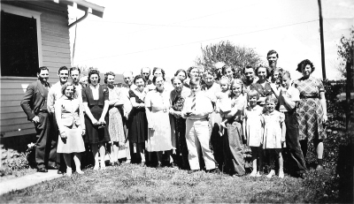 Mother's Day in Topeka 5 girls -> Kresge's & families get together