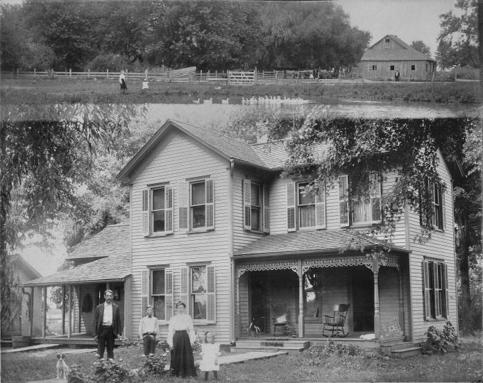 Taylorville, Illinois - Harry Stevens Vern Stevens, Gertie (Klinefelter) Stevens & Lucille Stevens