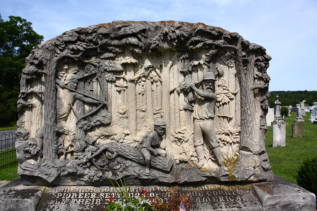 The Kresge Family Monument, Gilbert, Monroe County, Pennsylvania, Dedicated 19 Aug 1915
The Kresge Family Monument
