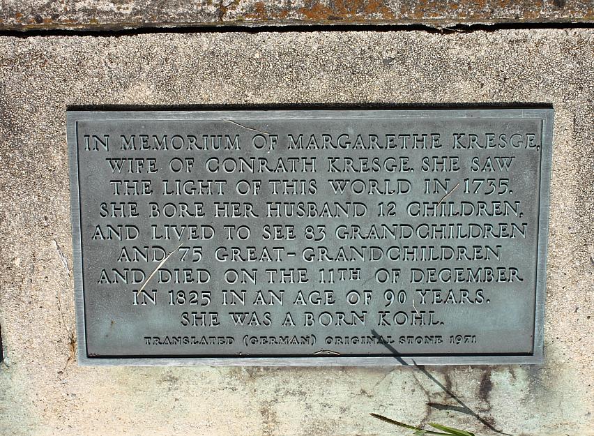 Anna Margaret Kohl Kresge Plaque