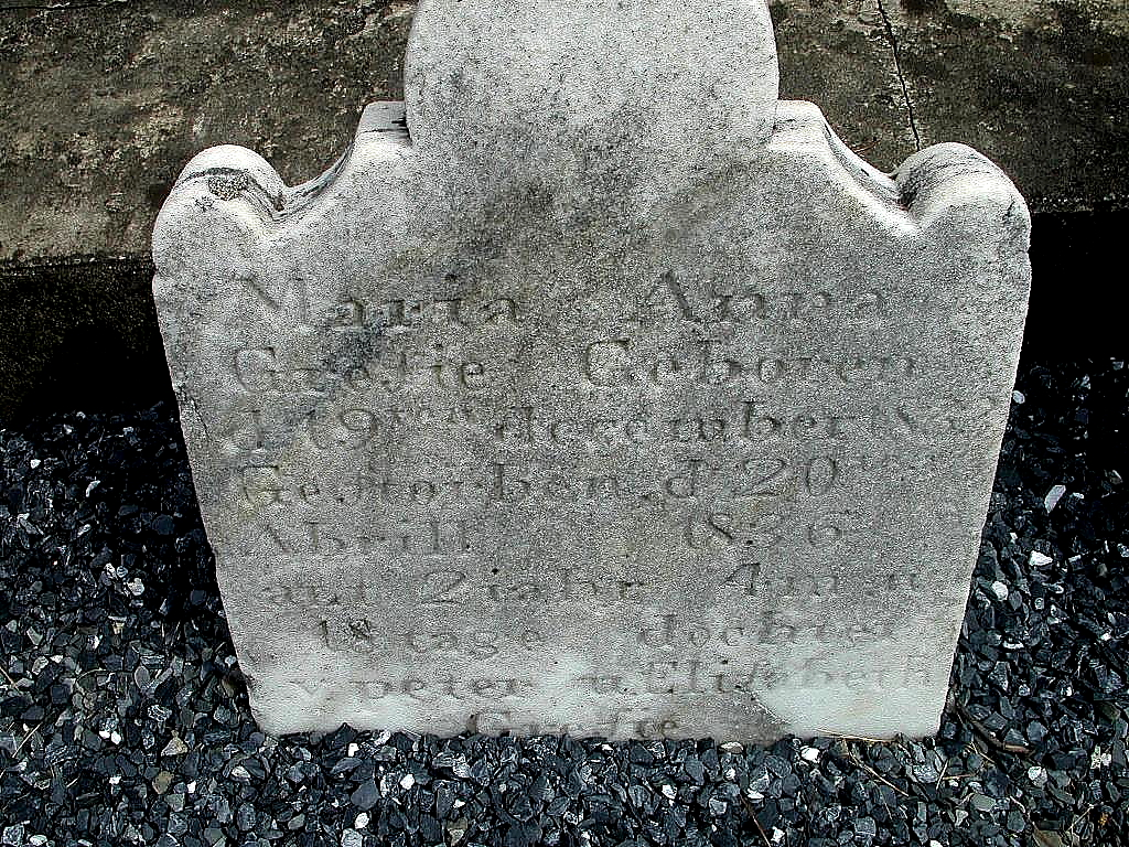 Mary Ann Kresge Tombstone
