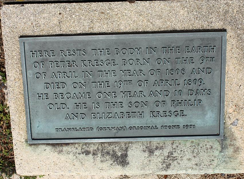 Peter Kresge Plaque