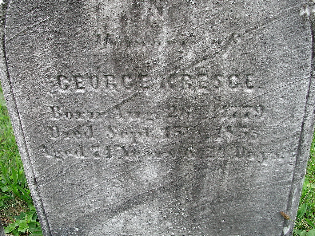 George Kresge Sr. Tombstone