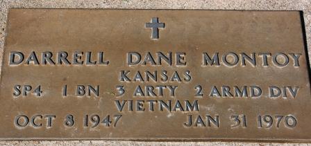 Darrell Dane Montoy Grave Site