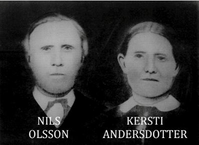 Nils Olsson and Kertsi Andersdotter