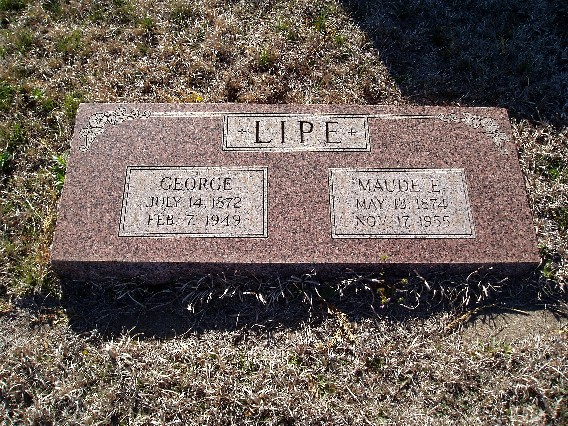 George & Maude E. (Frain) Lipe