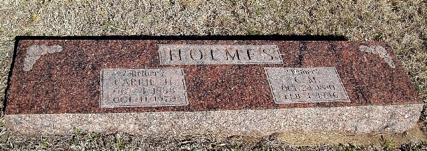 Clarence M. (Doc) & Carrie H. (Jarrett) Holmes