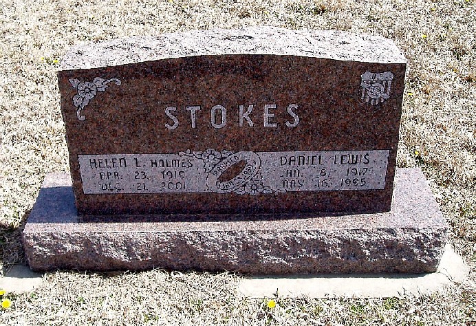Daniel L. & Helen L. (Holmes) Stokes